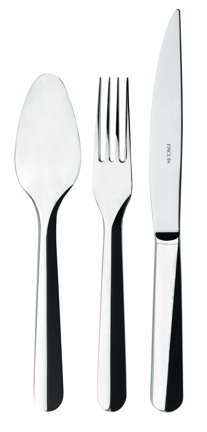 Dinner fork in stainless steel - Ercuis